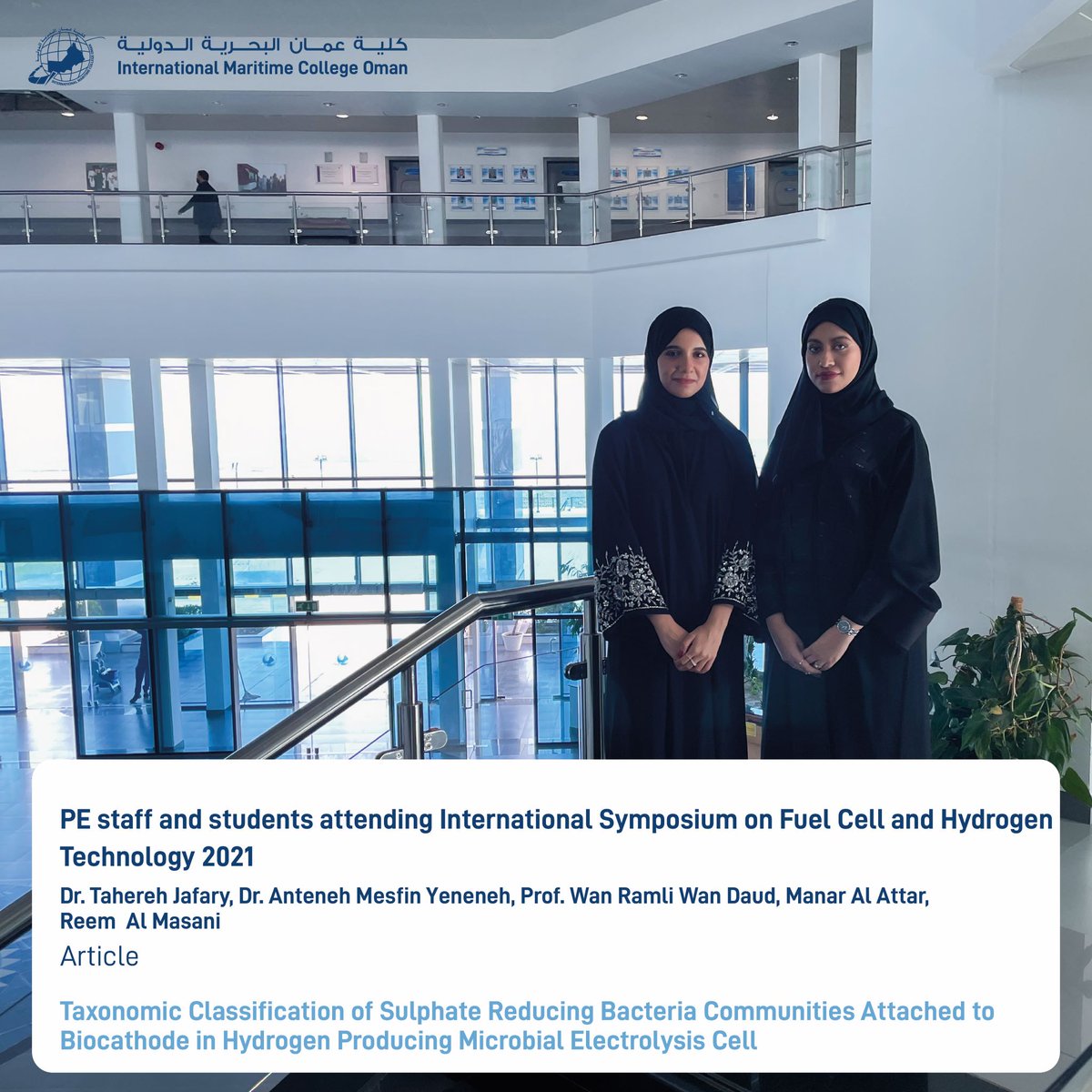 IMCOofficial's tweet photo. Many thanks Dr. Tahereh and Dr. Anteneh for your continuous efforts in developing our students skills and knowledge 👏

IMCO is proud of you 😍

#research #symposium #international #Fuel #chemistry #Engineering #process_Engineering #students #Higher_education https://t.co/ogNbI1X88a