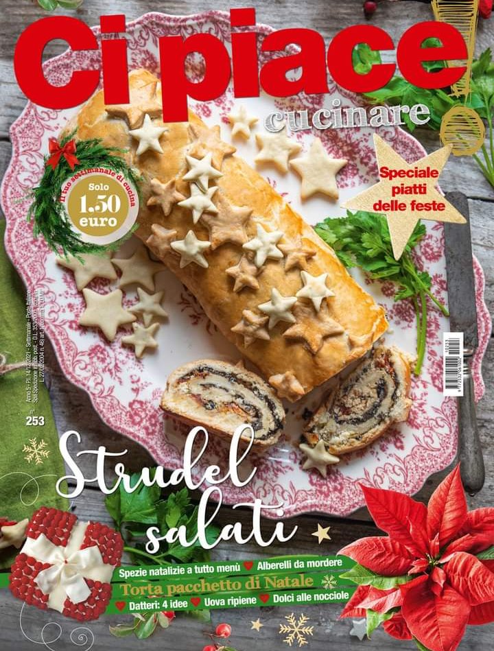 Il #Natale è alle porte e #cipiacecucinare vi aspetta in #edicola con tantissime #ricette dolci e salate da non perdere! 🎄⛄🎁🎅 #martedì #14dicembre