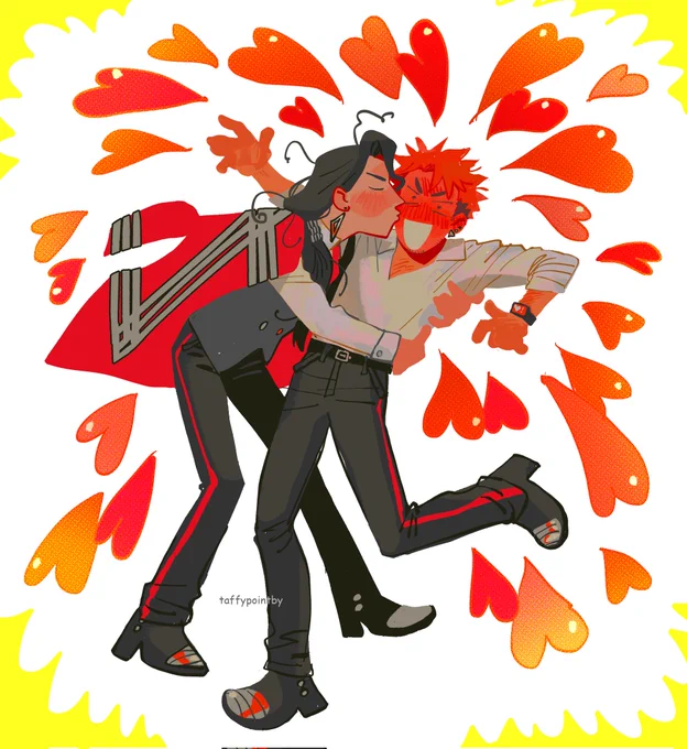 i just think they should comfort each other and whisper silly things in each others ears :( 