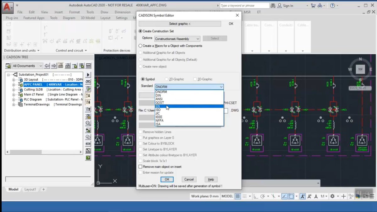 enidesigner's tweet image. Easily create your own intelligent assemblies/Construction Set for Electrical and instrumentation with CADISON E&amp;amp;I Designer. 

Try now: enidesigner.com/en/free-trial-…

#ElectricalDesign #ElectricalCAD #Electricaldesignsoftware #Electricaldesigntool #Electricaldrawing #Electricalsoftware