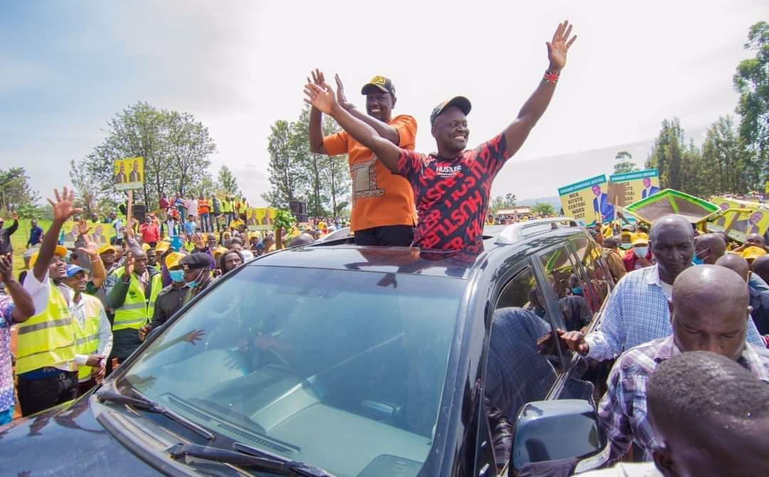 William Ruto is a nuclear bomb that was invented by Moi's family in 1991, Assembled by Odinga's family in 2007 and launched by the Kenyatta family in 2013. This bomb is unstoppable since its already in the sky.