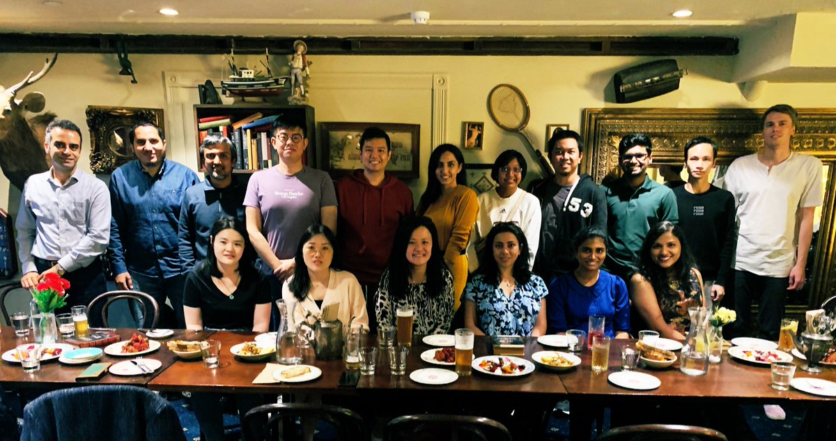 flosalim's tweet photo. It was very nice to just chill with my current and former students and postdocs who are currently in Melbourne in our EoY function. We welcomed new members of CRUISE group, farewelled @ali7amdi who will join U of Adelaide as a postdoc from Jan. I noticed we have 50/50 ♂️♀️now ☺️ https://t.co/aR4Outu04n