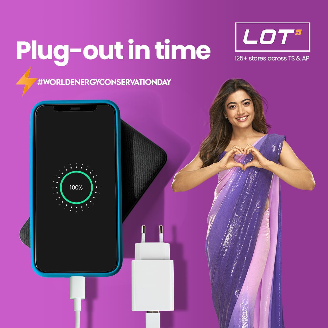 Lotmobiles's tweet photo. On this #WorldEnergyConservationDay Let's plug-out our gadgets in time and make our world a better place.
#LotMobiles #lotmorepossibilities #saveenergyforfuture #motherearth https://t.co/oQDNremCBa