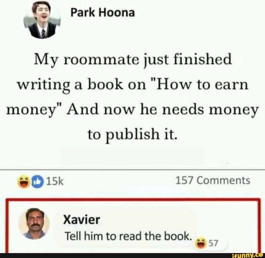 ThePower_Global's tweet photo. Practice what you preach. ⬇️🔥
Like ❤️ if you agree with Xavier. 🤣🤣
#memese #wednesdaythought #burn #Checkmate #learntoearn #businesstip #business101 https://t.co/gWssOTbejy