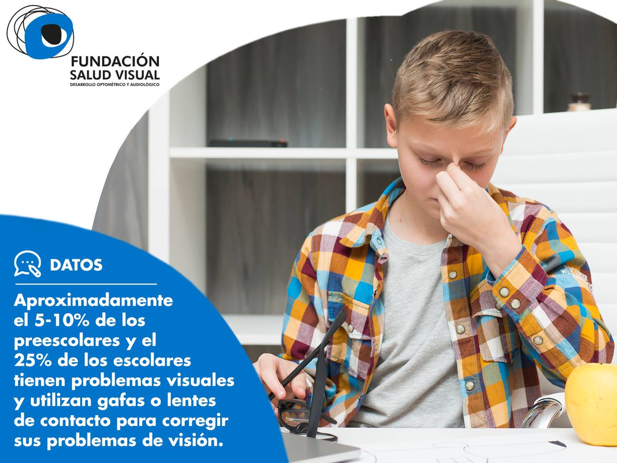 funsavi's tweet photo. 📊 Los ojos de los niños trabajan a pleno rendimiento a lo largo de la jornada y, sin embargo, solo uno de cada cuatro niños españoles en edad escolar se revisa la visión al menos una vez al año. 🧒👧

#SaludVisual #Visión #Funsavi https://t.co/2ieBFp1fd8