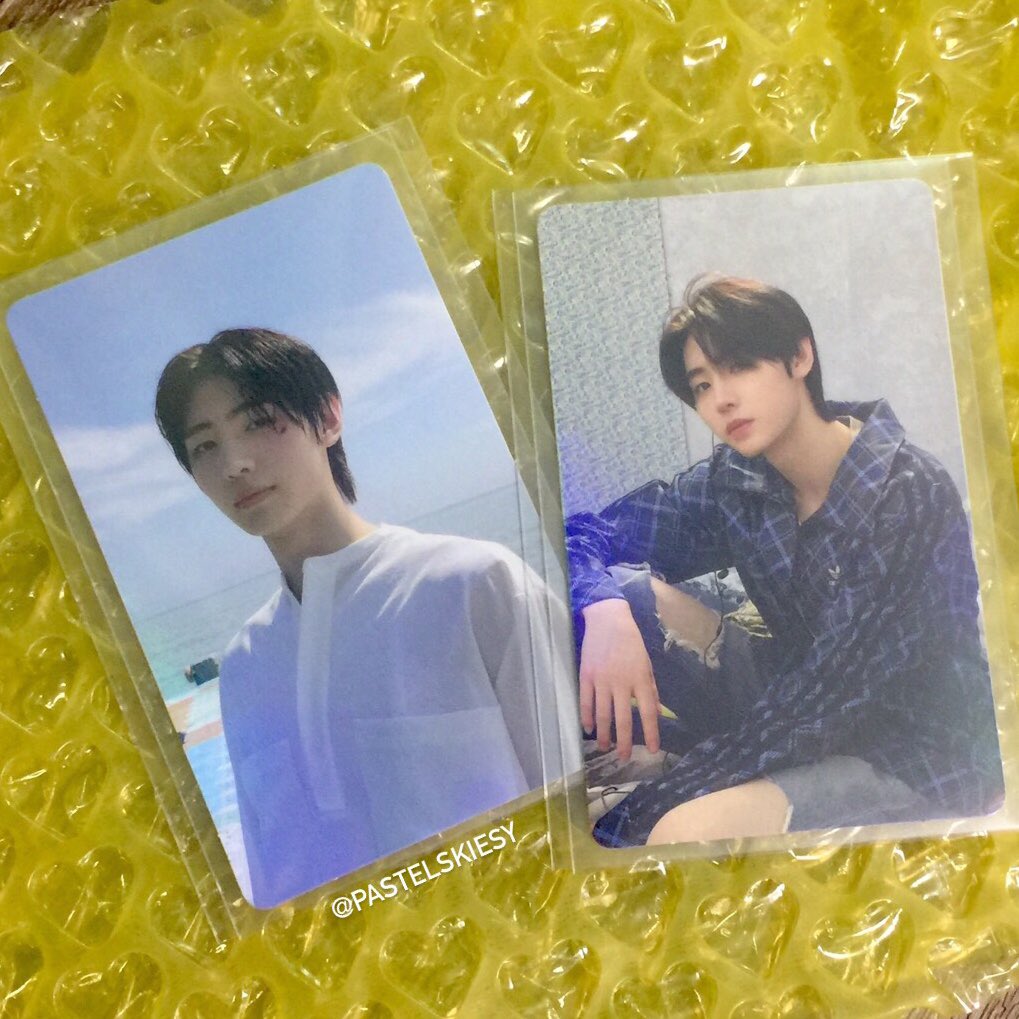 pastelskiesy's tweet photo. 💌 happy mail: #renceipts
⤷ #pastelskiesymails ༉‧₊˚✧
yay omg i was expecting to receive this for tomorrow ... but yes sunghoon charybdis and odysseus holo came home to me safe and sound all thanks to @4220cart !! 🦋 https://t.co/JXAVXM9ktl