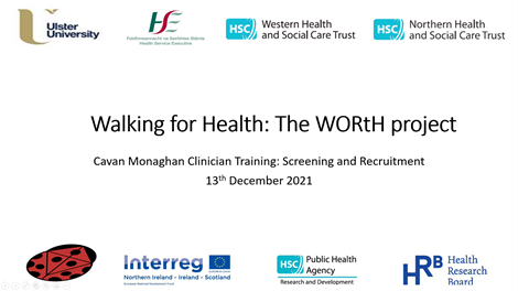 Walking for Health - WORTH project tweet media