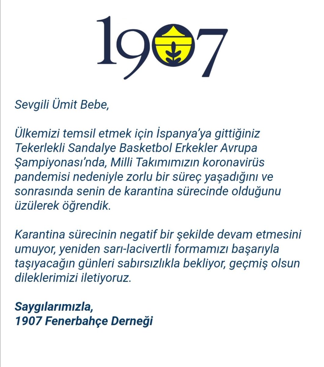 _umitbb's tweet photo. 💛💙 @1907FBD https://t.co/yUUIC8aJYg