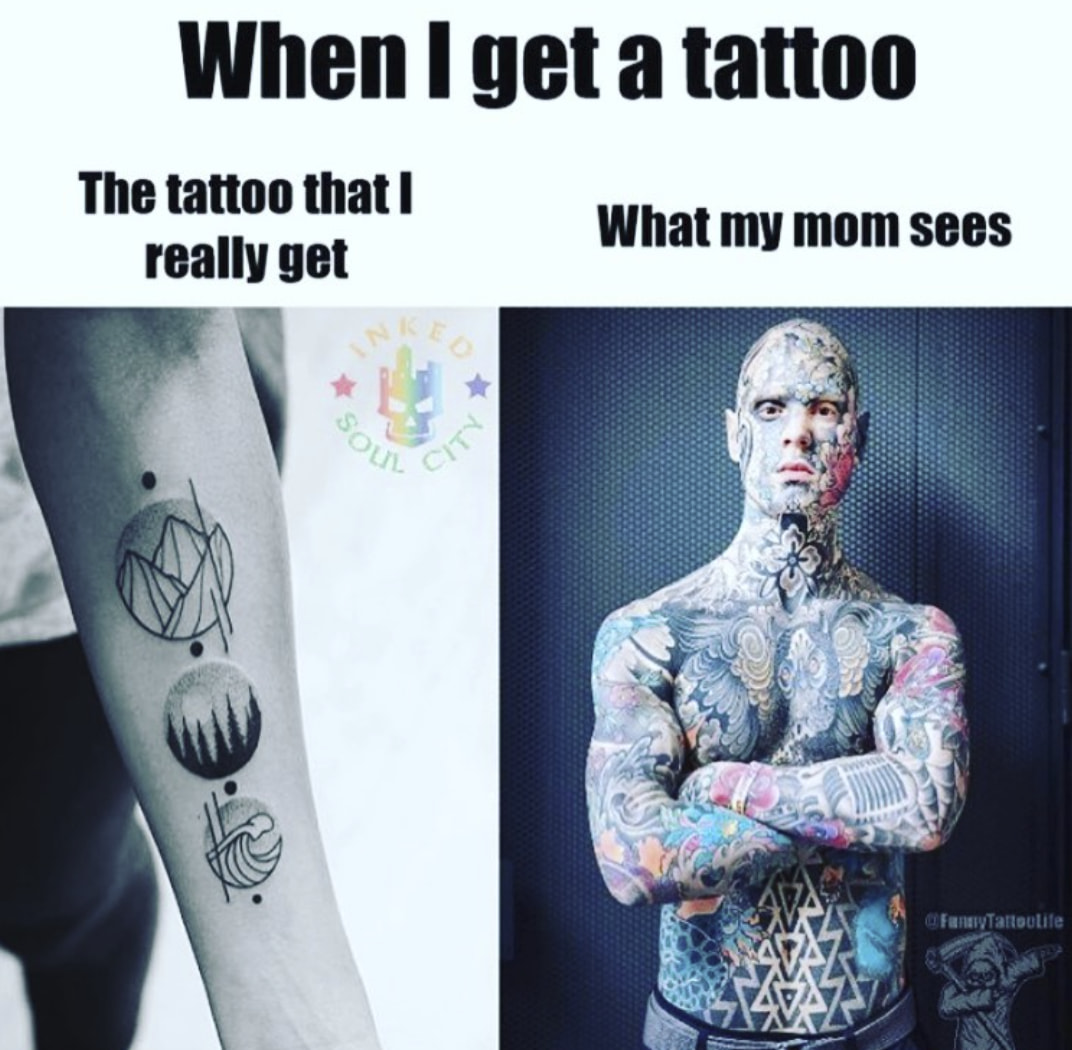 40 Hilarious Tattoo Memes • Tattoodo