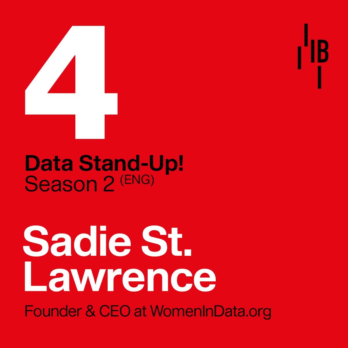 Bedrock_Humans's tweet photo. New podcast from Data Stand-Up! Jesus talks to @sadiestlawrence - Founder &amp; CEO of @womenindataorg. Women in Data is a community of over 20,000 individuals and has representation in 17 countries and 50 cities. #data #datascience #ia #womenindata #future 

https://t.co/AWPSBa3r9W https://t.co/eUvg77VlTn
