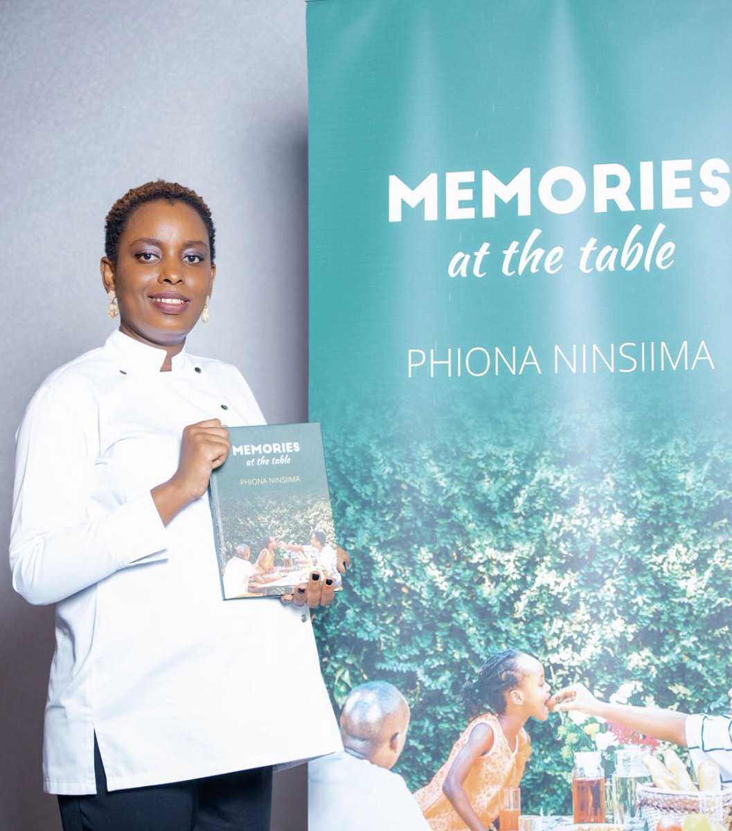 Honored to have launched <a href="/Phios_Foodtales/">Chef Phiona</a>’s Cookbook; ‘MEMORIES AT THE TABLE’ on Sunday. What an evening! What an inspiration! What an accomplishment!
Grab your copy in libraries in Kigali or order yours on 0789904109!
Happy healthy fooding. 🥰😋