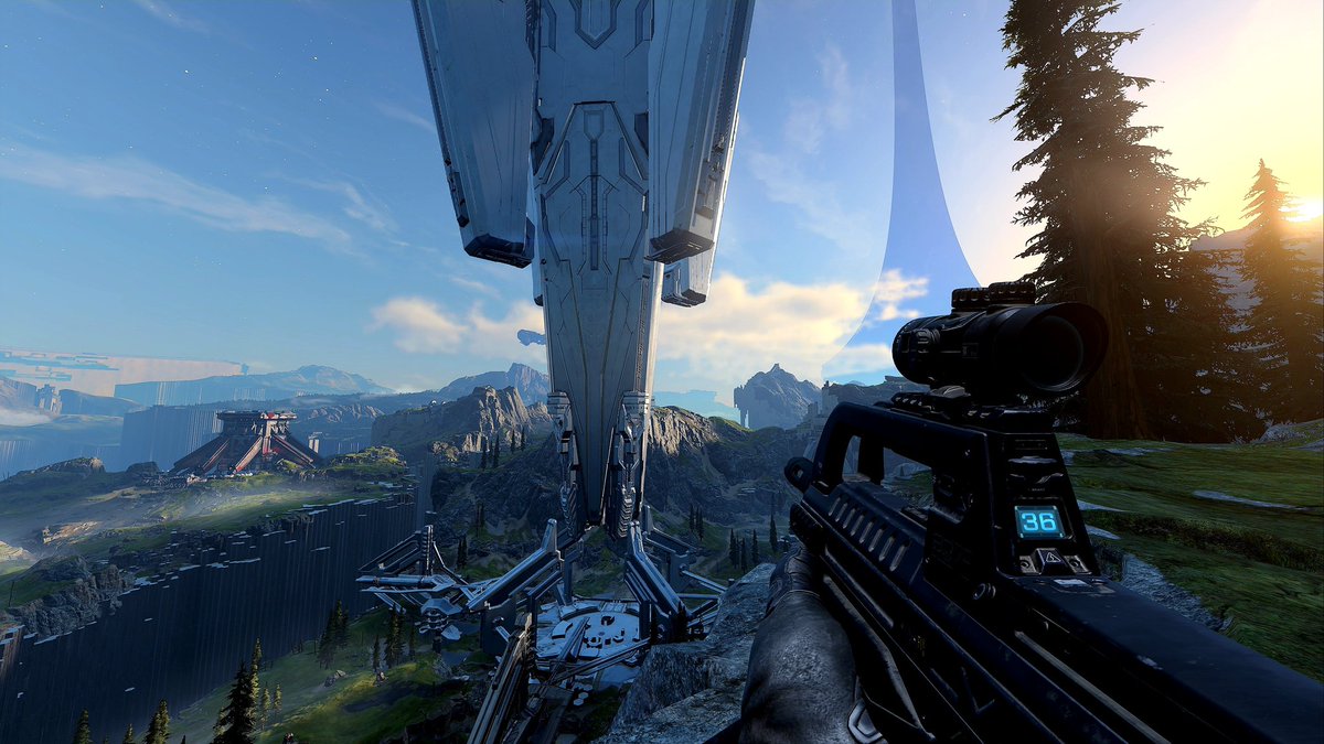 Brag_Dmitry's tweet photo. @minozum @Halo @Xbox У Хэйло в этой части шикарный арт дизайн,звук и собственно сама графика (несмотря на один биом)Не понимаю, я некоторых мнений людей насчёт графики (она классная)Учитывая, что игра кросс-генная(Xbox one и его ягуаровские моменты) https://t.co/8CvN9Exaum
