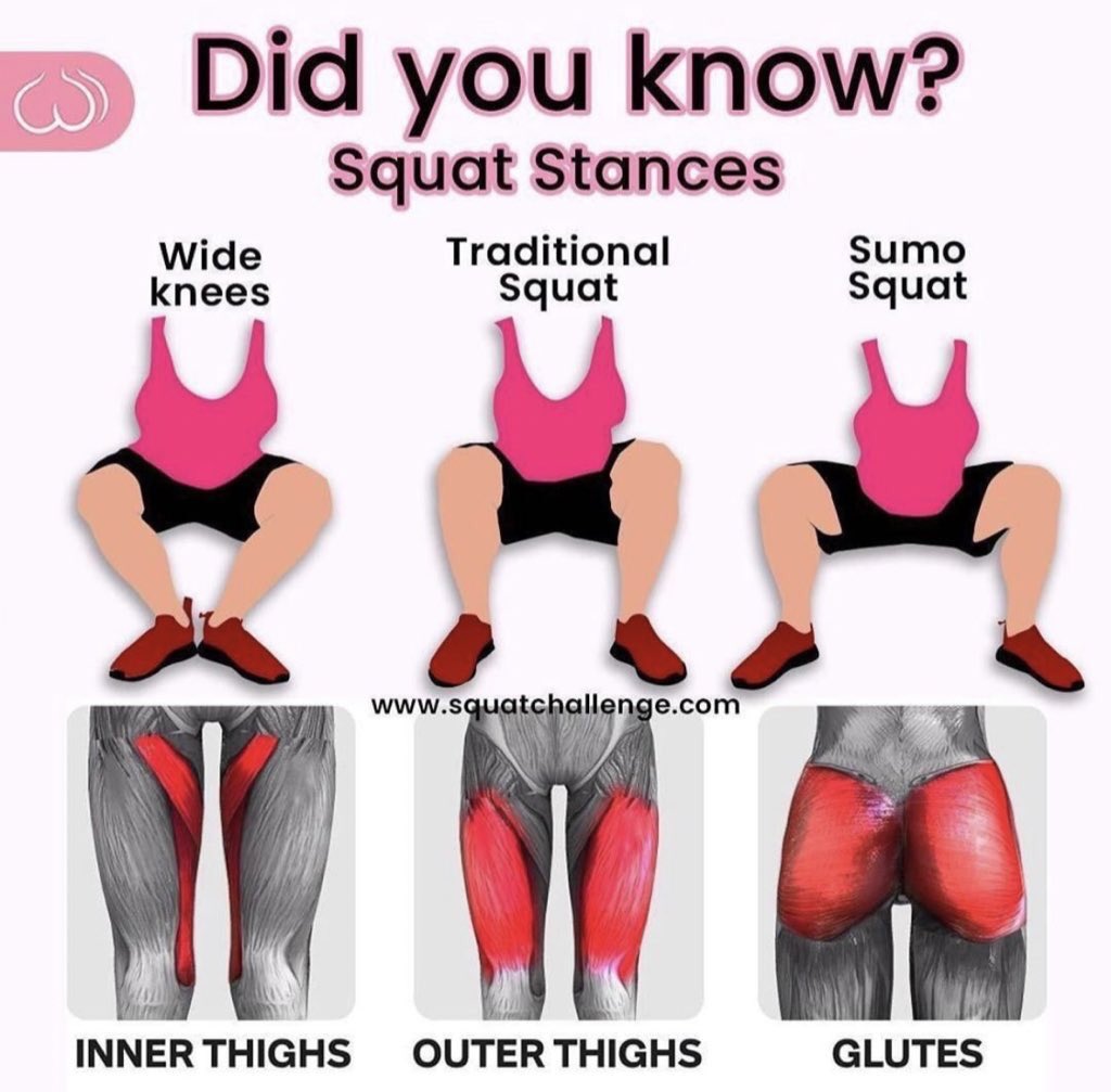 siswanisenan's tweet photo. Position squat yg berbeza tp attack different muscle angle. 😁💪🏻

Follow me for more tips diet https://t.co/V1cYGPrhpl
