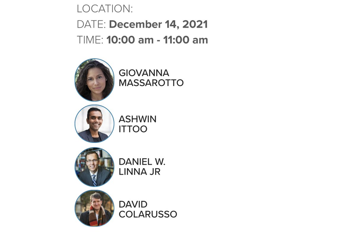 Catch us live <a href="/CodeXStanford/">CodeX Stanford</a> <a href="/StanfordLaw/">Stanford Law School</a> <a href="/G_Massarotto/">Giovanna massarotto</a> @LeConcurrential conferences.law.stanford.edu/computational-…