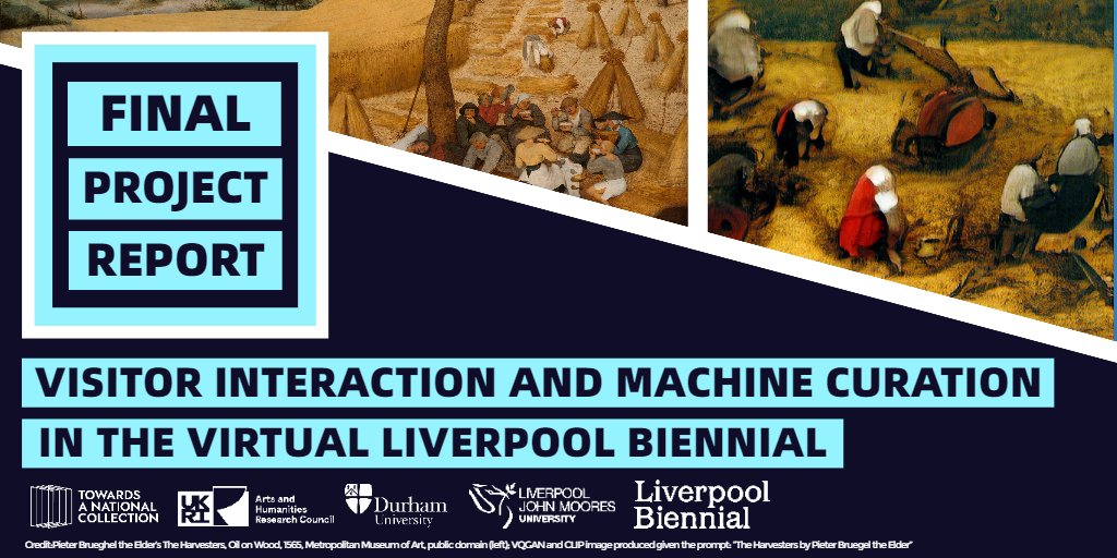 nat_collection's tweet photo. The final project report by @LeoImpett on #MachineCuration at the #LiverpoolBiennial is now published! Hear about the #DeepLearning and #ComputerVision work undertaken to produce a virtual exhibition.
🔗:https://t.co/UMtNoa3O6b https://t.co/TerAxhYPJl