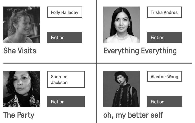 NewWritingNet's tweet photo. New fiction on New Writing!
https://t.co/rxr43fTdeL

She Visits by @HalladayPolly
Everything Everything by @trisha_andres
The Party by Shereen Jackson
oh, my better self by Alastair Wong
Eggshells by @RoseKeating1
Ellie by @ArianeParry
No Ghosts by Max Lury (@__m__a__x_) https://t.co/9fZ7dRLBGW