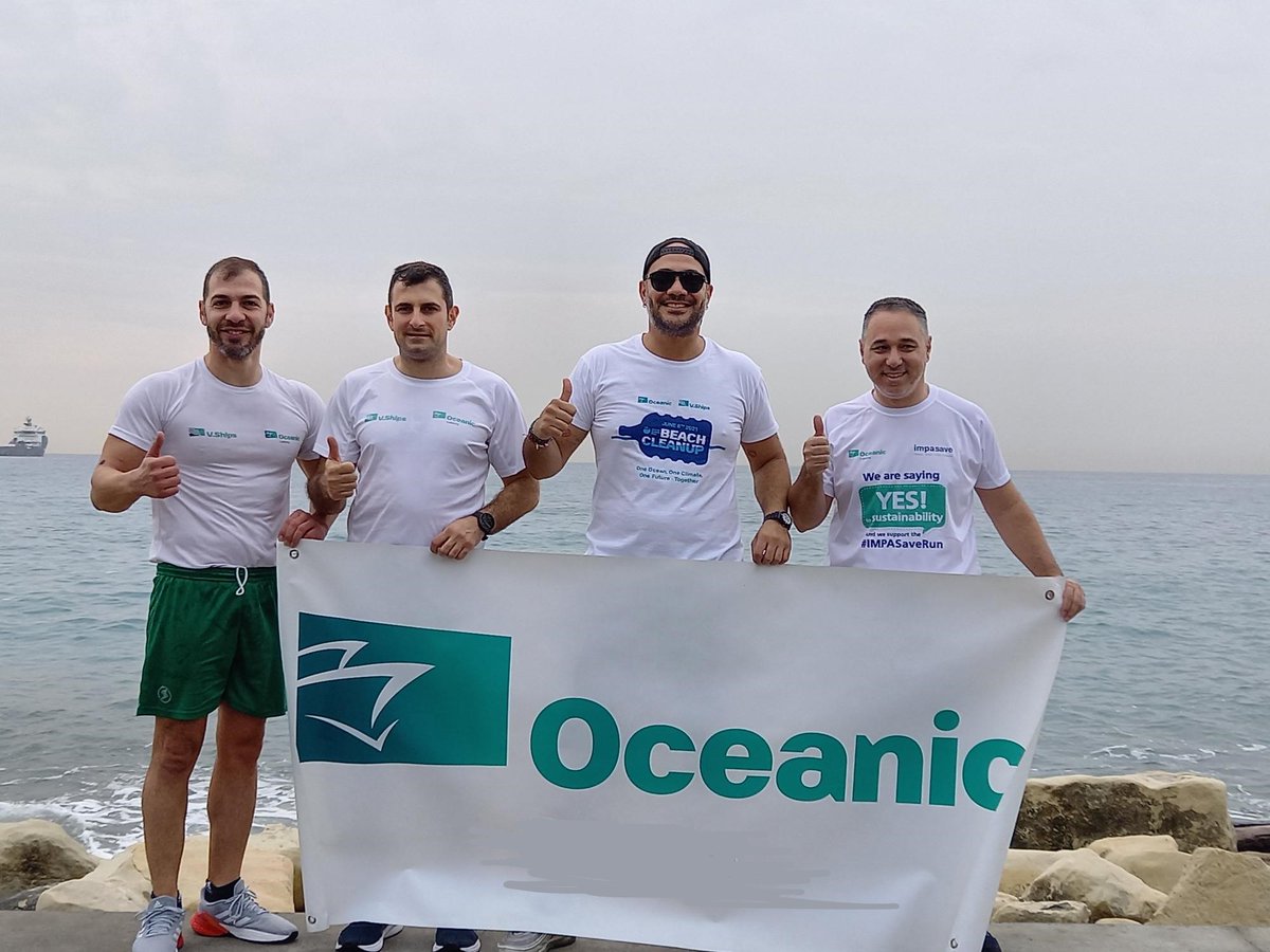 Oceanic_MS's tweet photo. Good morning from the Oceanic Team from our Limassol office, supporting the 2021 #IMPASustainabilityRun.
Earth is sending a message that we must not ignore. And we all have a vital role to play: https://t.co/WSZo4F0XUo, https://t.co/u2uH7LQs0l
@IMPAassoc https://t.co/leEV5ZDMbW