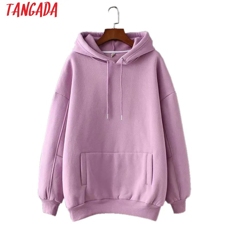 #Tangada women fleece hoodie sweatshirts autumn winter fashion 2021 oversize ladies #pullovers warm pocket hooded #jacket SD60
https://t.co/tQXkH2hCYO https://t.co/Kd7c8qBufC