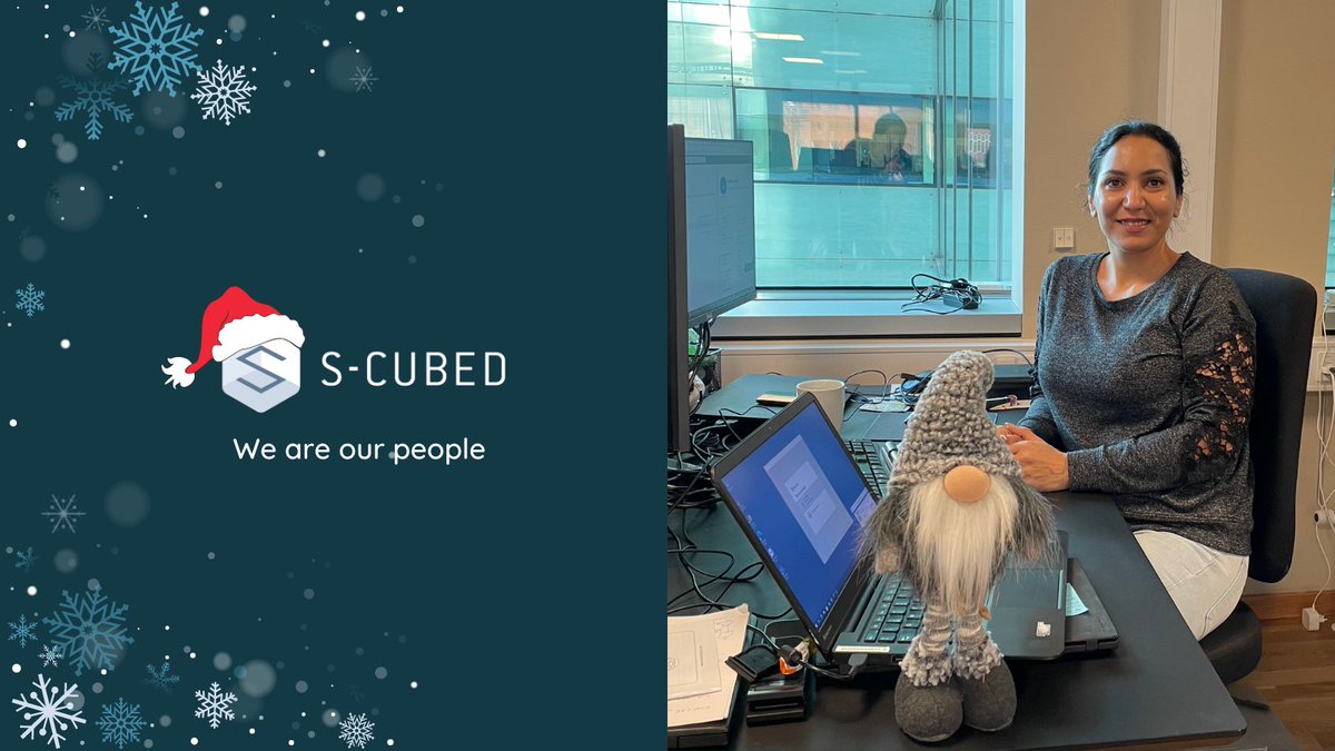 scubedglobal's tweet photo. Tinsel is with Narges today. She is vital to S-cubed, as without her Tinsel won't have access to the internet or be able to read his email. IT is central to everything here &amp; Narges' calm &amp; friendly personality means that everything runs smoothly. 
#Advent #WeAreOurPeople #Scubed https://t.co/FHFTGaCIgI