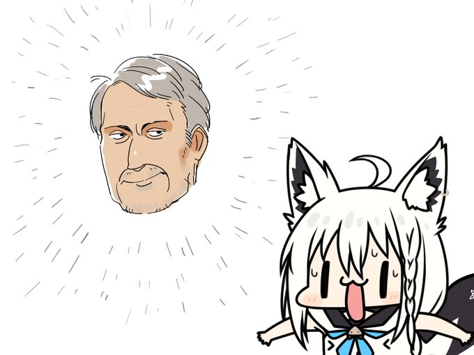 白上がまたほにゃってる https://t.co/jDMOYI8IRZ 