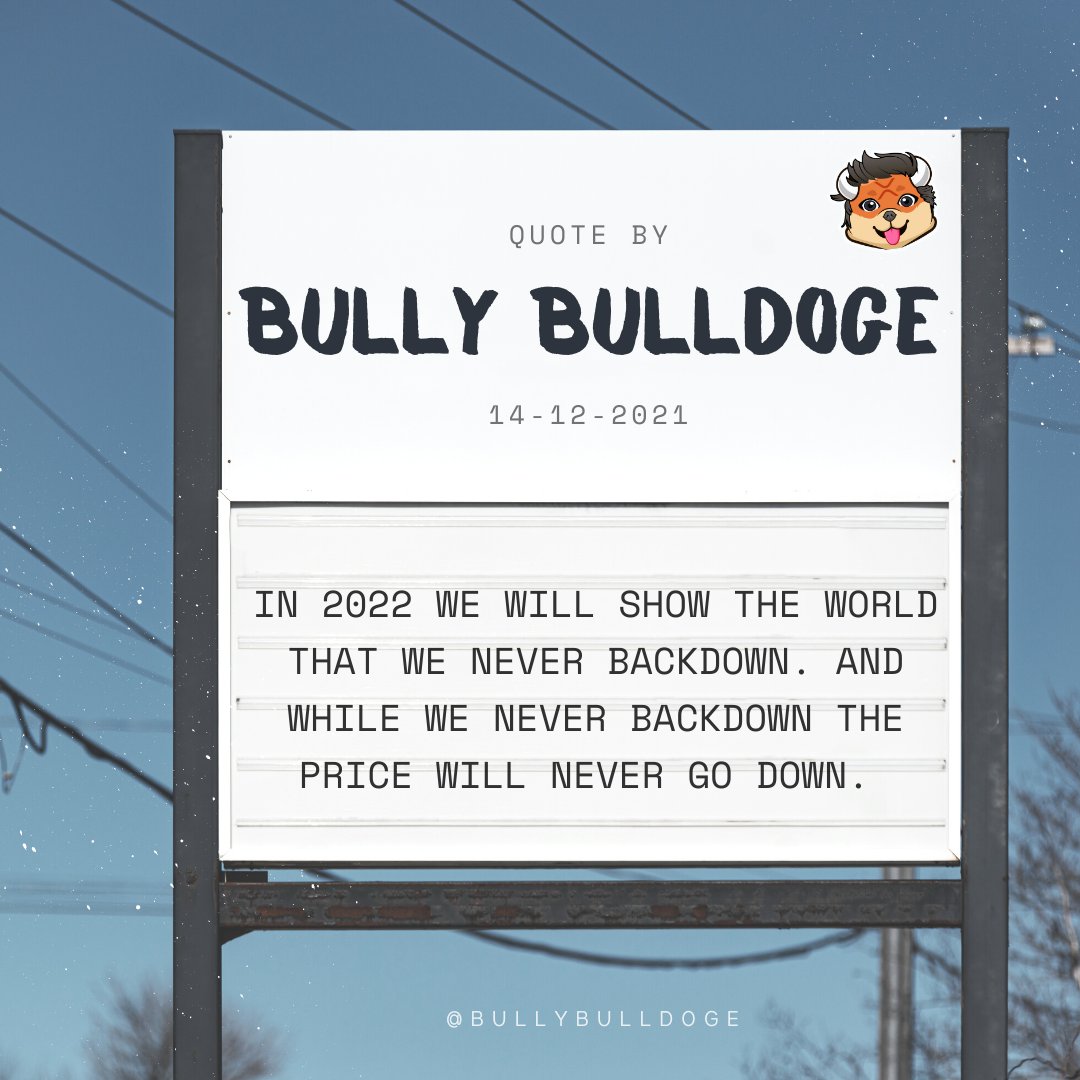 Bully Bulldoge - #BBULLDOGE tweet media