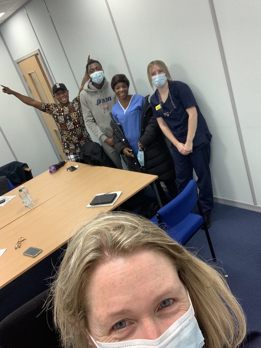 glosEmergdept1's tweet photo. Congrats 2 Prosper,Abigail& Albert-now all passed their OSCEs & R fully fledged ED nurses @gloshospitals !๐๐ This was after our touch base 2 C what else we can offer them,& ideas 4 future OSN 2 ensure we support in the best way poss! @GavHitchman @sallyhayes57 #OSN #support https://t.co/ZpC33YSAeE