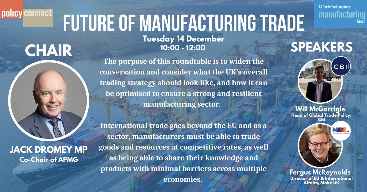 All-Party Parliamentary Manufacturing Group tweet media