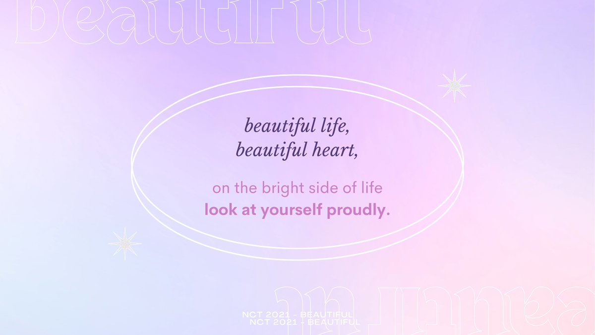tydybear's tweet photo. Motivational and inspiring words by #NCT - Beautiful 🤍 https://t.co/oU6NUNJvmk