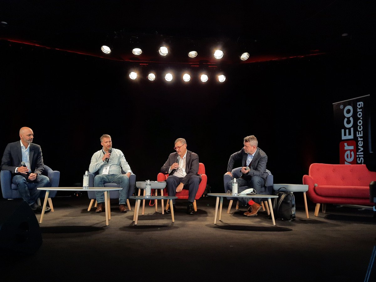 tunstallvitaris's tweet photo. @simonbioteau au festival @SilverEco_Fr :
"Demain il faudra une multitude de solutions technologiques mais surtout un accompagnement humain pour faire face à la vague demographique des #seniors ".

@damiencacaret @adamarno et Eric Castelneau
 #bienvieillir #santeconnectee https://t.co/fz9FUeaQl6