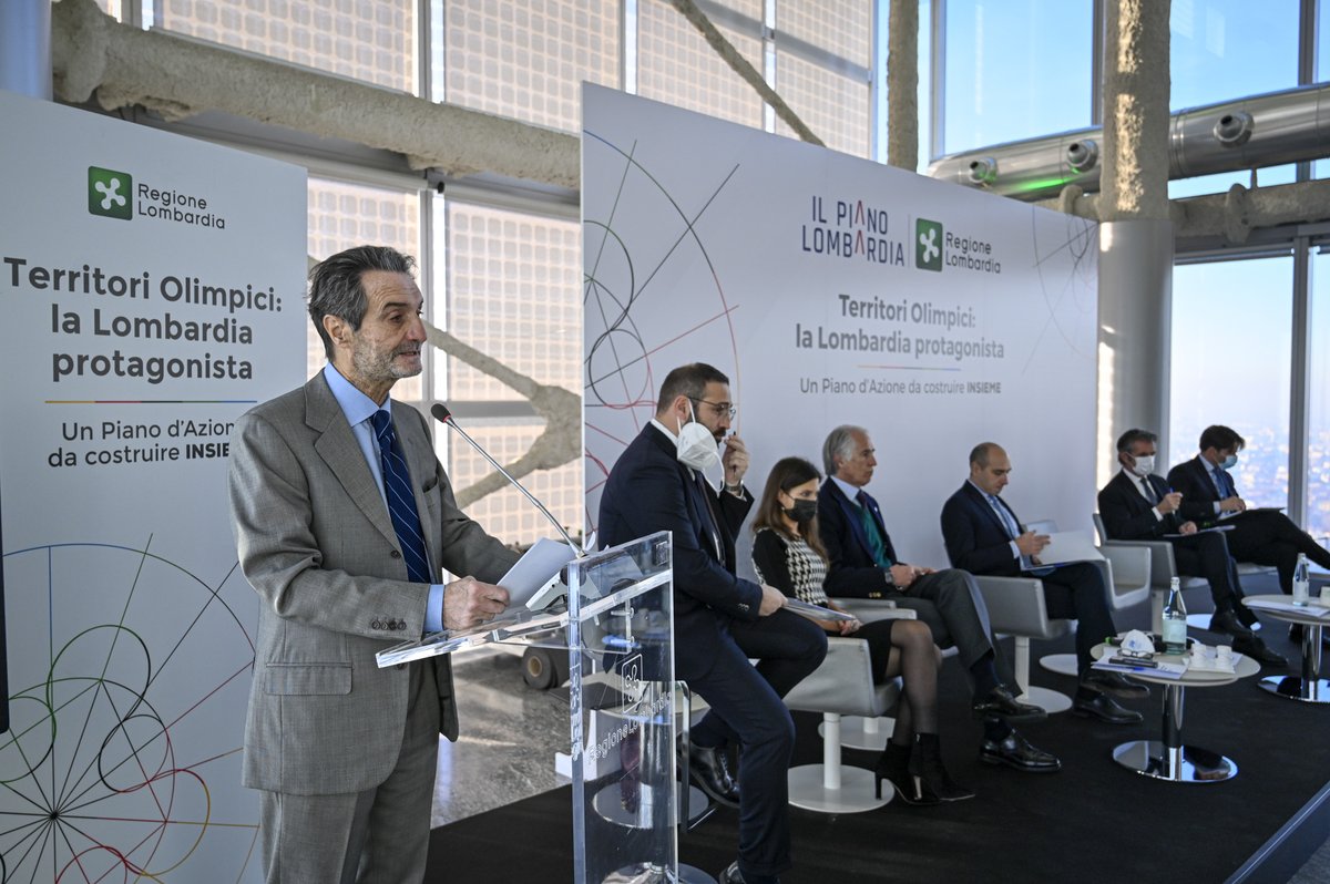 Regione Lombardia (@reglombardia) on Twitter photo La tappa di Milano del tour " #TerritoriOlimpici: la Lombardia protagonista" è in corso. <a href="/FontanaPres/">Attilio Fontana</a> <a href="/Coninews/">CONI</a> <a href="/giomalago/">Giovanni Malagò</a> <a href="/AMorelliMilano/">Alessandro Morelli</a> <a href="/VincenzoNovari/">Vincenzo Novari</a> <a href="/martinariva_/">Martina Riva</a> <a href="/milanocortina26/">Milano Cortina 2026</a> <a href="/SkyTG24/">Sky tg24</a> <a href="/giudebellis/">Giuseppe De Bellis</a> La tappa di Milano del tour " #TerritoriOlimpici: la Lombardia protagonista" è in corso. <a href="/FontanaPres/">Attilio Fontana</a> <a href="/Coninews/">CONI</a> <a href="/giomalago/">Giovanni Malagò</a> <a href="/AMorelliMilano/">Alessandro Morelli</a> <a href="/VincenzoNovari/">Vincenzo Novari</a> <a href="/martinariva_/">Martina Riva</a> <a href="/milanocortina26/">Milano Cortina 2026</a> <a href="/SkyTG24/">Sky tg24</a> <a href="/giudebellis/">Giuseppe De Bellis</a>