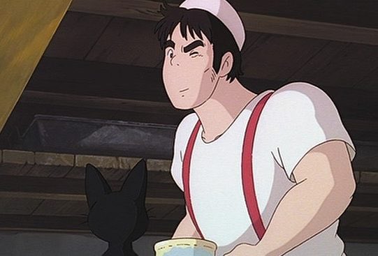 魔女の宅急便のグーチョキパン店のネーミング好き そして店主がマッチョのtwitterイラスト検索結果