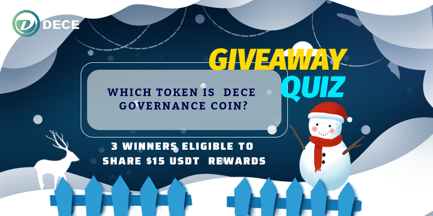 DECEChain's tweet image. #DECE GIVEAWAY QUIZ!

RT &amp;amp; Comment Right Answer

3 Lucky Winners will share $15 USDT REWARDS

Come and Find answer in decechain.io