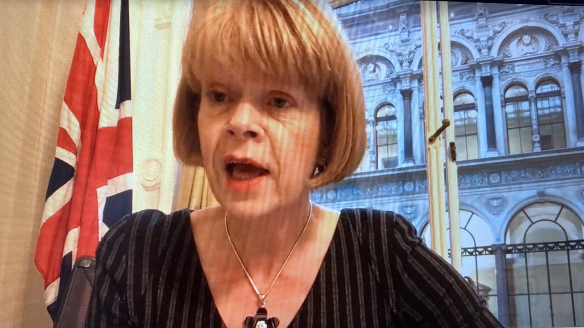 “We cannot achieve everything alone, we must be a partner when it is hard and stay for the long term. We must strengthen #healthsystems in the way that the countries we work with want.” <a href="/morton_wendy/">Wendy Morton MP</a> #HealthForAll