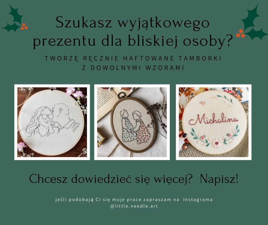 mikvelsonn's tweet photo. ❗️personalizowane hafty ❗️
szukacie jeszcze prezentu na święta? tworzę personalizowane hafty, portrety na podstawie zdjęć i wiele innych🤍 macie pytania? piszcie śmiało🎄 https://t.co/lChCGYZUk1