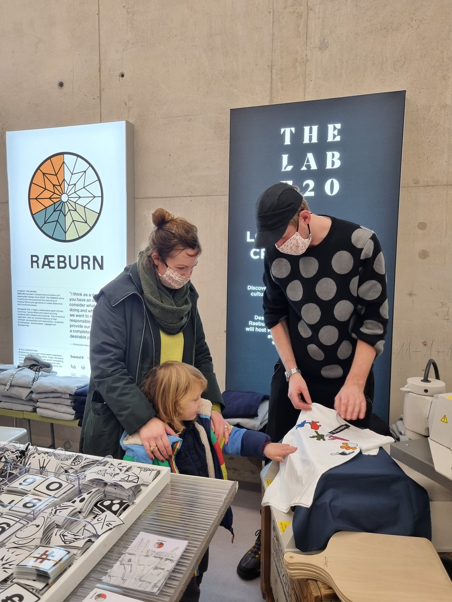 My family having a wonderful time at <a href="/Raeburn_Design/">RÆBURN</a> Lab on Saturday just gone. Thanks to Christopher and the team for making my little boy's day! He loves his custom t-shirt!

#londonlife