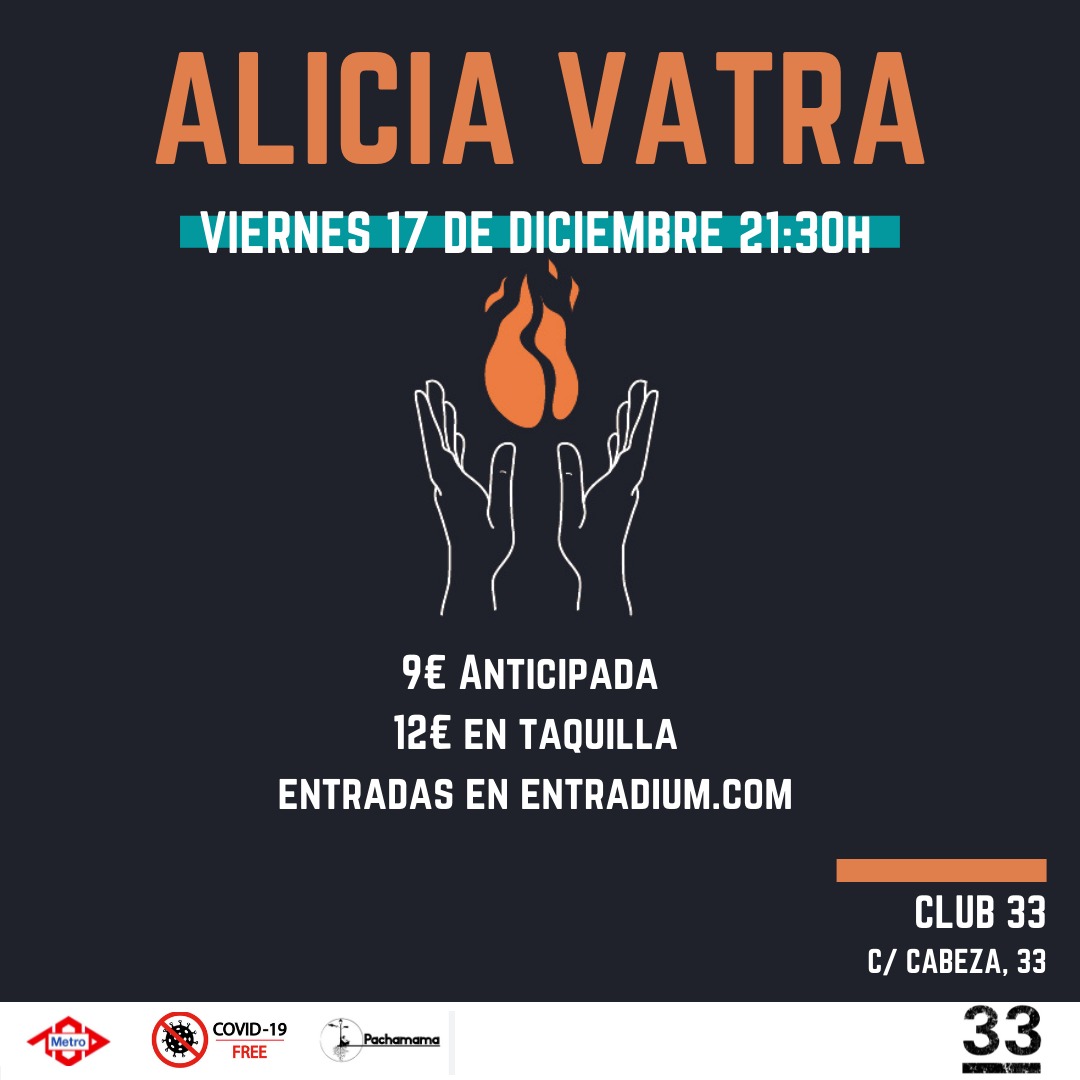 se viene tremendo concierto este viernes. Entradas en entradium.com/events/alicia-…