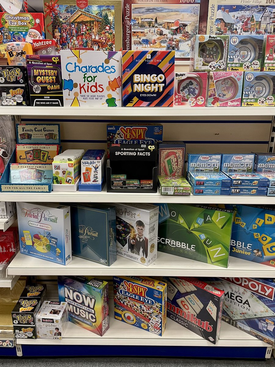 The countdown is on! Have you got all your presents sorted? If not, don’t panic! We have a great selection of games for all ages perfect for Christmas Day fun! 🎄🎅🤶

#games #shoplocal #shopsmall #supportsmallbusiness #welovereigate #reigatemums #stationery