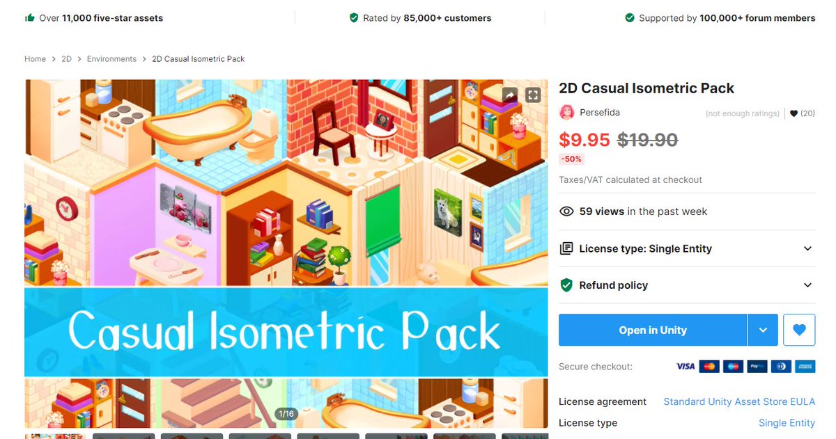 Persefida_Games's tweet photo. It's New Year sales!🎉🎁
Don't miss your chance to take 2D Casual Isometric Pack with a 50% discount!

https://t.co/qcDcIP1Q8G

#gameasset #gamedev #2dgameart #2dgameartist #gameart #unityassetstore #indiegame #indiedev https://t.co/9eeeW2kJUK