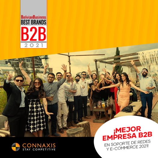 connaxis's tweet photo. ¡Un año lleno de sorpresas!

En Connaxis estamos contentos y agradecidos con el Semanario Bolivian Business  por el reconocimiento  como “Mejor Empresa B2B en Soporte de Redes y E-commerce 2021”.
¡Felices por seguir sumando logros y que nuestro esfuerzo sea reconocido! https://t.co/TAGqRyQZ6N