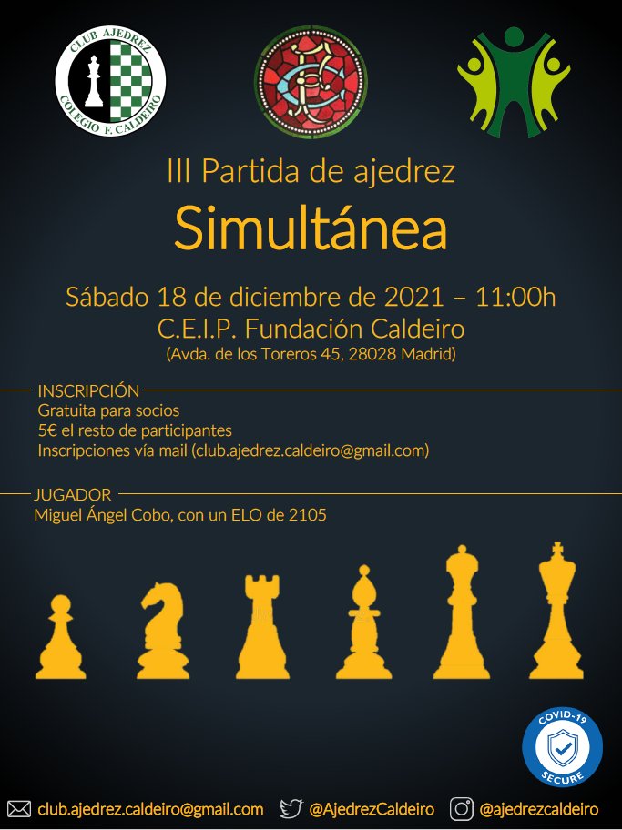 Club de Ajedrez Caldeiro tweet media