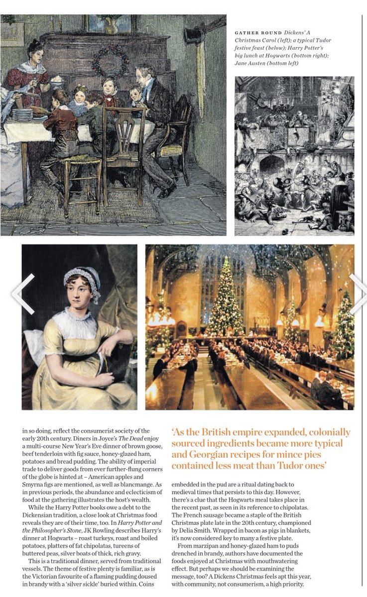 Prof Bryce Evans (@drbryceevans) on Twitter photo ‘A novel look at festive feasts past and present’: my seasonal article on festive food in fiction across the ages in this fabulously Christmassy🎄edition of <a href="/waitrose/">Waitrose & Partners</a> weekend magazine ‘A novel look at festive feasts past and present’: my seasonal article on festive food in fiction across the ages in this fabulously Christmassy🎄edition of <a href="/waitrose/">Waitrose & Partners</a> weekend magazine