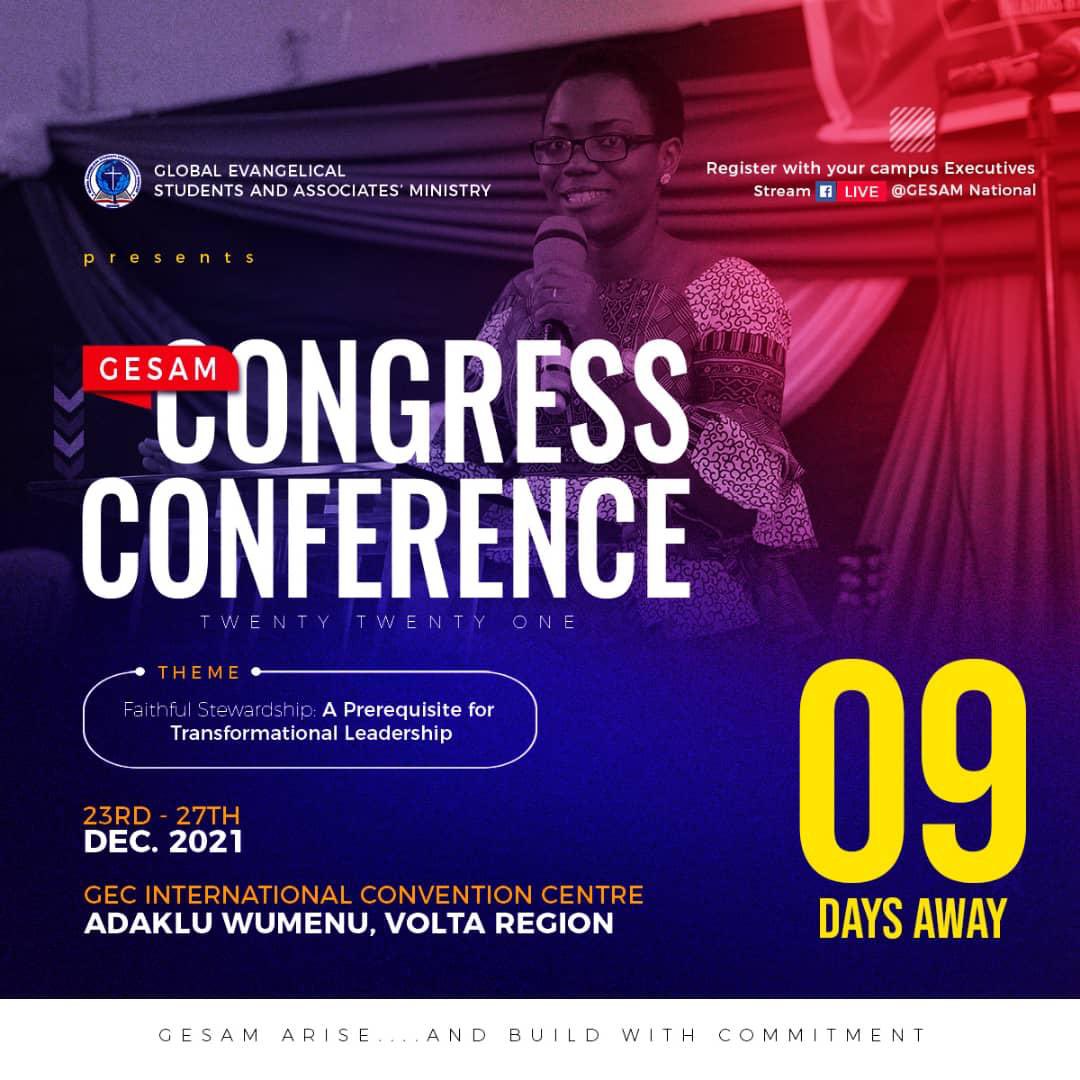 gesam_legon's tweet photo. 9 dayyssss moreee
We are excited 😍😍
Hope you are too
#CongressConference
#GesamArise https://t.co/hvGVo9LceJ