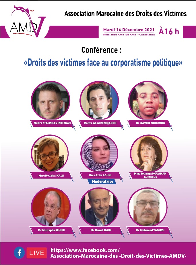 HabibaOumriem's tweet photo. #AMDV
#droits_des_victimes_face_aux_corporatisme_politique.
Tellement de respect pr AMDV ✌✌
Ces hommes font un travail magnifique, ils rendent féminité et dignité ax femmes mutilées par des viols,... une très belle âme !
conférence digne d’être suivie et regardée 👇👇 https://t.co/wksNamivbb