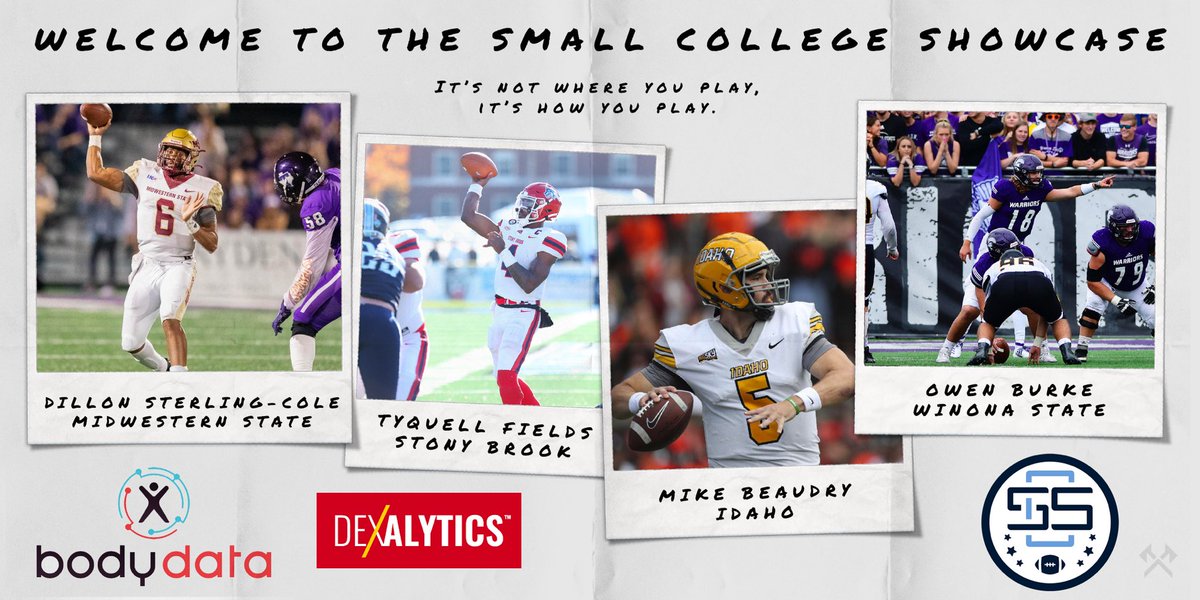 Since our inception, we’ve lived by the motto “It’s not where you play, it’s how you play.” As we’ve grown, we have prided ourselves in highlighting both big &amp; small program talent. This year, we are proud to roll out our Small College Showcase.

Today, we highlight the SCS QBs.