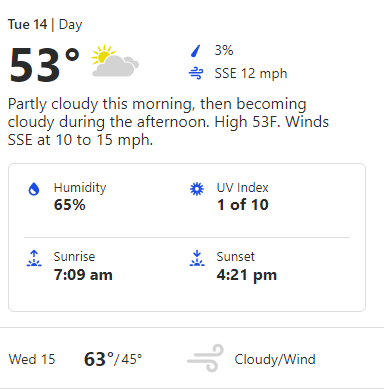 Finals week....often a stressful time. Take advantage of the uncommon December weather and go for a walk.....WITHOUT any electronic device for at least 30 minutes! Stress will go down, and you will be more productive after!