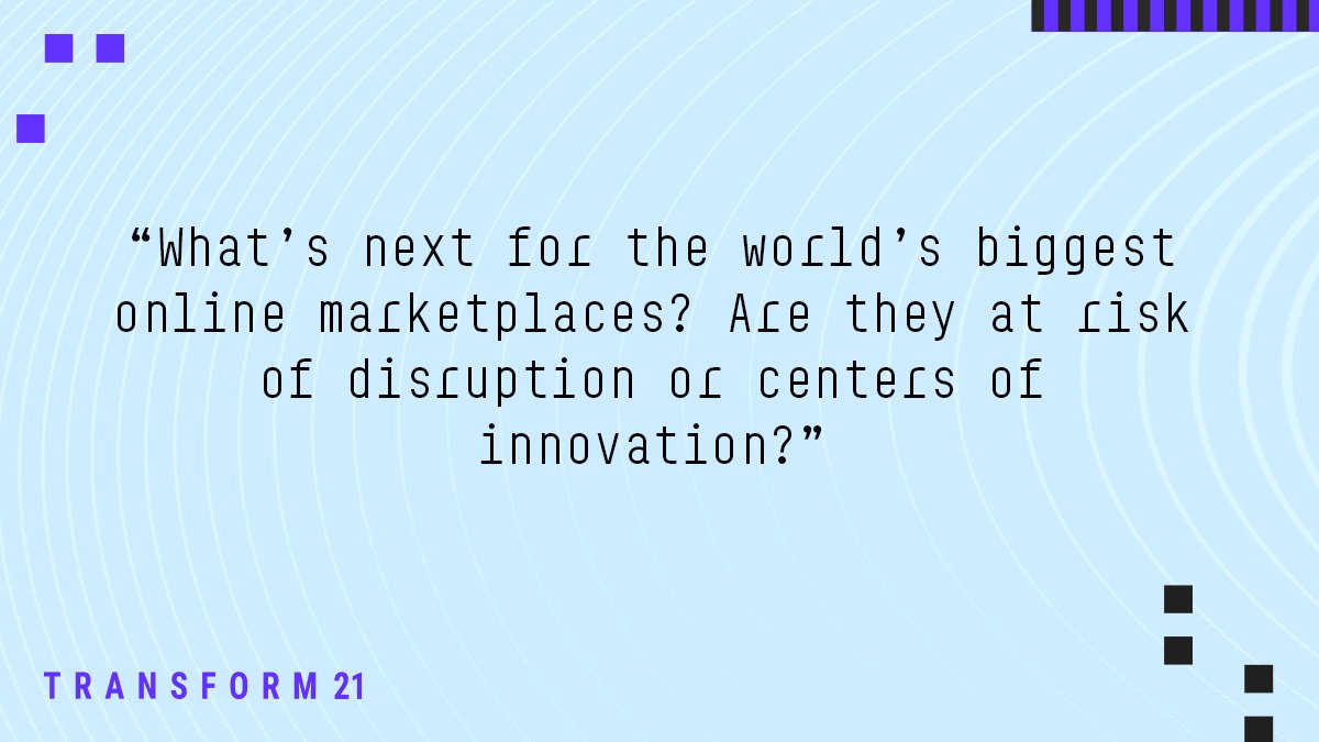 vml_global's tweet photo. Hear from our panel of experts on what high-street brands and retailers can learn from the world’s biggest online marketplaces.
.
This is the future of retail. This is Transform: https://t.co/1Cei9hnUD8 .
.
#WunThompson #Transform21 #RetailFutures https://t.co/WlbLIe7TTr