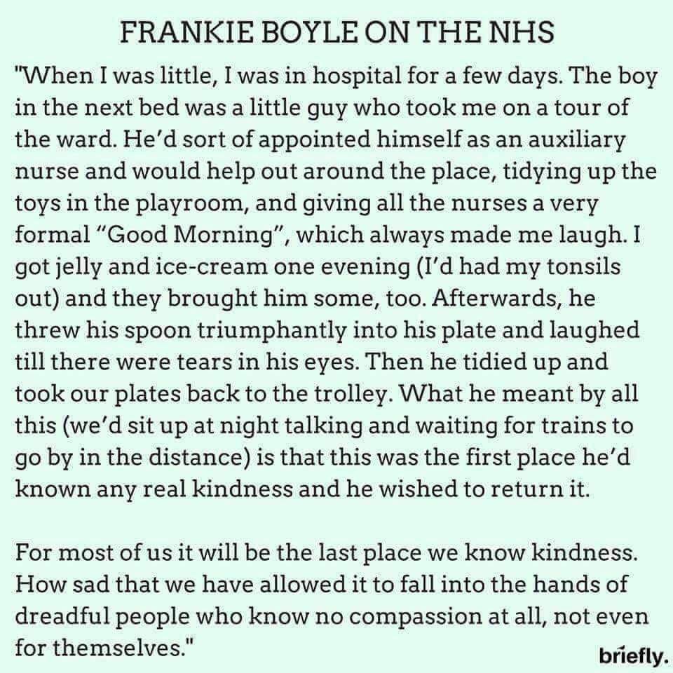 Carolesknitting's tweet image. Just this, 👇Love our NHS