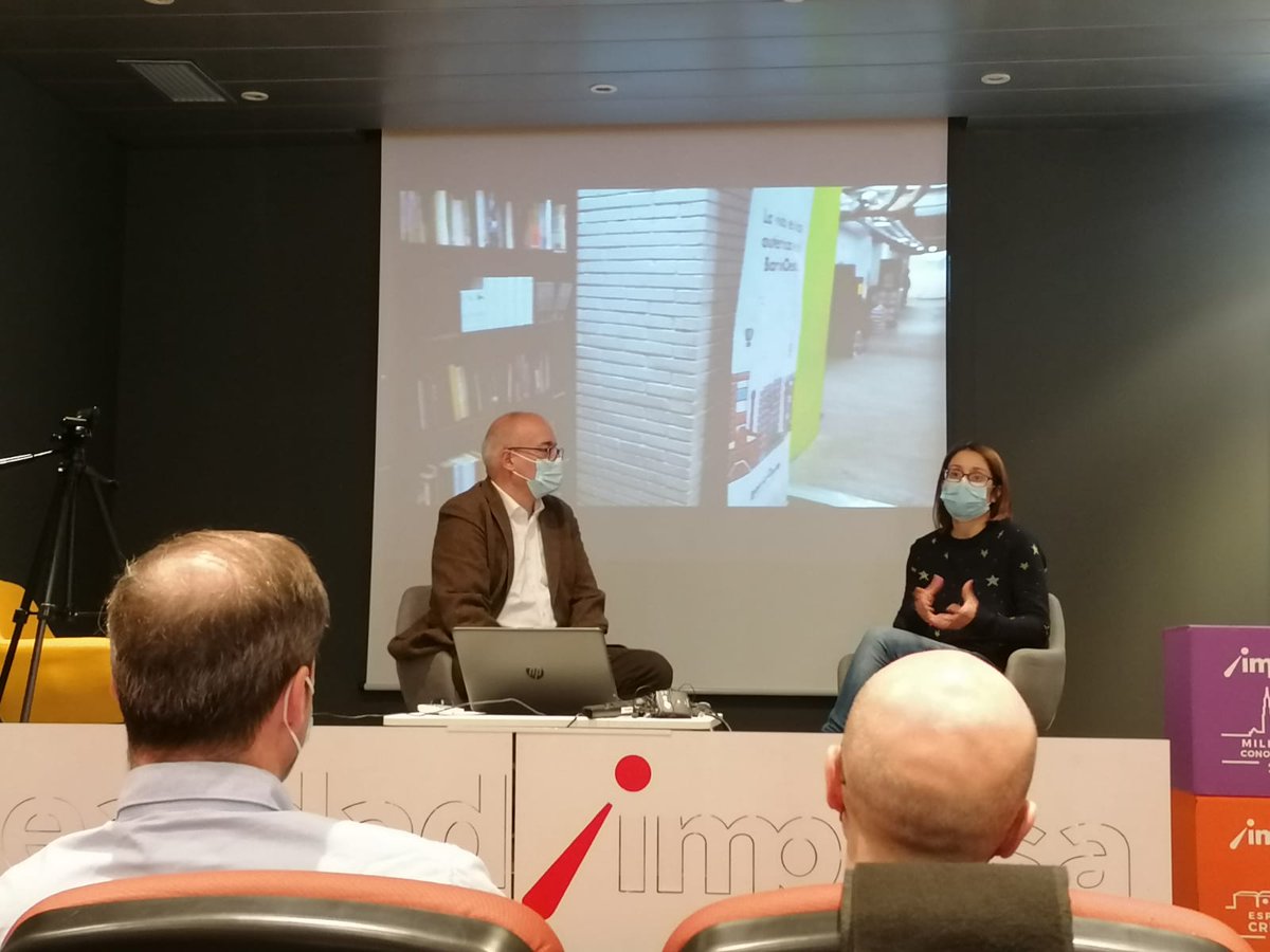 mardeniebla's tweet photo. Qué necesario compartir reflexión sobre el papel que las Tic pueden y deben jugar en la mejora de nuestra realidad. Hoy @eva_tirado ha participado en las jornadas del nuevo proyecto #reuseit de @ClusterTICAstur  con @EMULSAGijon @GijonImpulsa @imedia_mikron https://t.co/VwMGbBlcZp