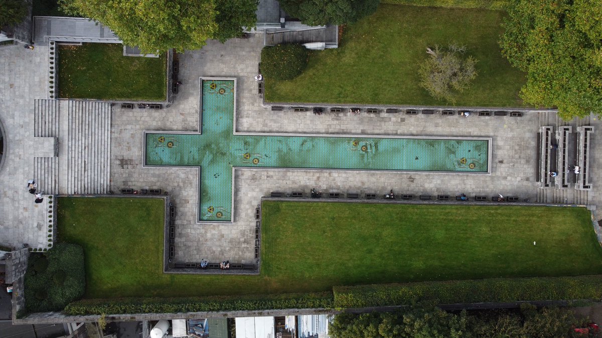 Every little corner of the garden of remembrance is incredible. Here’s a view you don’t see often from a recent drone adventure. Really worth a visit if around north inner city Dublin: