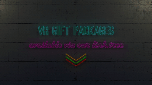 Our VR Gift packages make the perfect gift for the little kids and the big kid in all of us